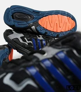کفش کتانی مردانه مشکی سفید آبی ADIDAS bad bunny