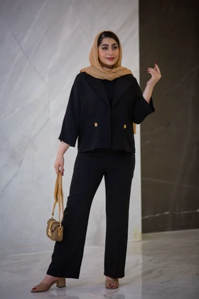 مانتو شلوار صوفیا جیب فیلتاب