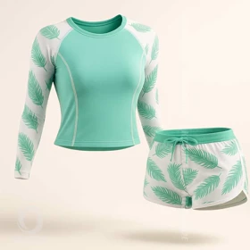 مایو راشگارد دو تیکه زنانه