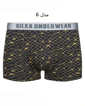 شورت مردانه نیم پا طرح ساتراپ سیلکا