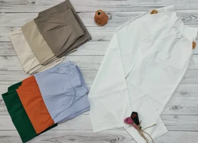 شلوار بگ لینن کد 30115