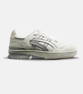 کفش کتانی مردانه کرم طوسی ASICS TIGER RUNNER II مدل 6694