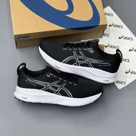 کفش رانینگ مردانه اسیکس ژل کایانو 32 مشکی سفید ASICS Gel-Kayano 32 Black White