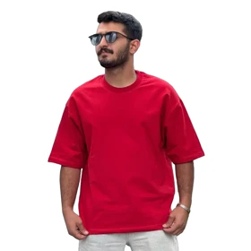تیشرت بیسیک قرمز 246