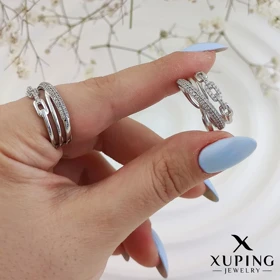 انگشتر ضربدری زنجیری ژوپینگ