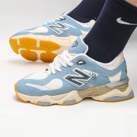 کفش و کتانی مردانه مدل نیوبالانس 9060 NEW BALANCE رنگ سفید آبی کد 89587