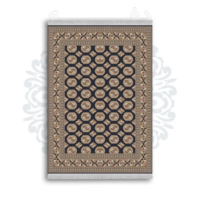 فرشینه از جنس پارچه هازان مخمل ترک طرح سنتی و مدرن برند دفه کد DAMG271