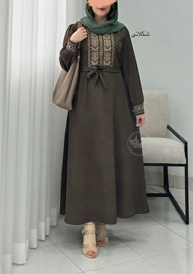 پیراهن مانتویی آذر