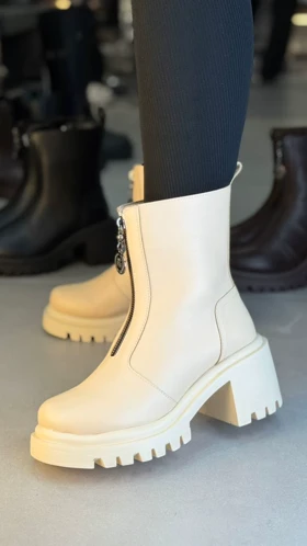 404 - نیم بوت جلو زیپی 404