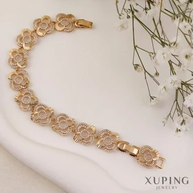 دستبند نگین‌دار طرح‌طلا ژوپینگ