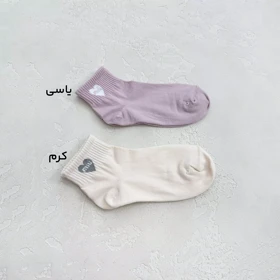 جوراب زنانه طرح قلب