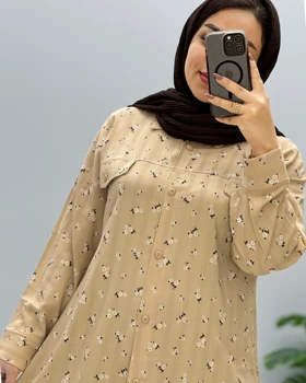 شومیز مانتویی نیلوفر