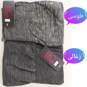لگ سیملس پشت چین‌دار ورزشی زنانه