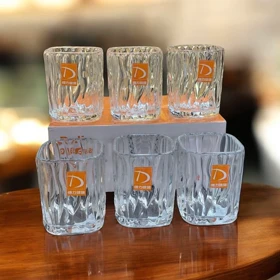 لیوان شربت خوری شیاردار 185میلba143_DELI