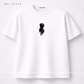 تیشرت سفید باکسی | %100 پنبه گرم بالا کد 1214