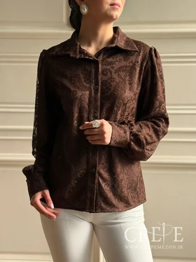 شومیز ساتن گیپور