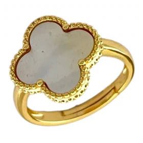 انگشتر زنانه طرح ونکلیف با قابلیت تنظیم سایز