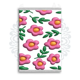 *جدید* فرشینه از جنس پارچه شانل مخمل ترک طرح فانتزی برند دفه کد 2244