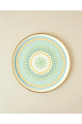 سینی English Home مدل Nostalgic Memory - آبی-نارنجی
