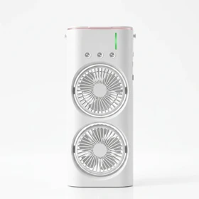 پنکه رو میزی مه پاش دوقلو مدل double Spray Fan