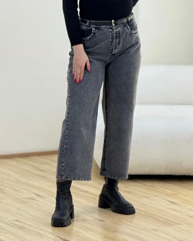 شلوارجین واید قد 90