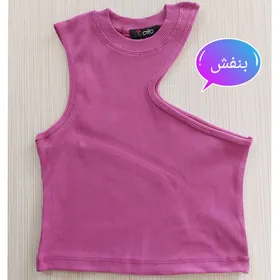 کراپ زنانه تاپ رومی کبریتی