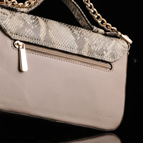 کیف دوشی و دستی زنانه چرم یلسان مدل رسپینا کد 037-RTL