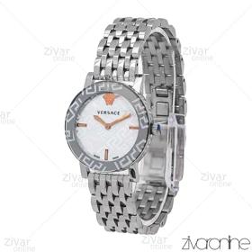 ساعت ورساچه زنانه سیلور صفحه سفید 106815