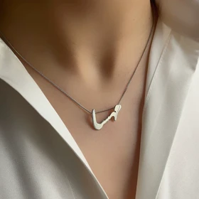 گردنبند نقره زنانه اسم مهسا