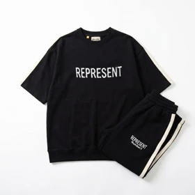 ست تیشرت و شلوار مردانه بنگال کش مدل Reprent