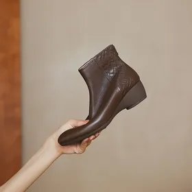 نیم‌بوت راحتی چرم
