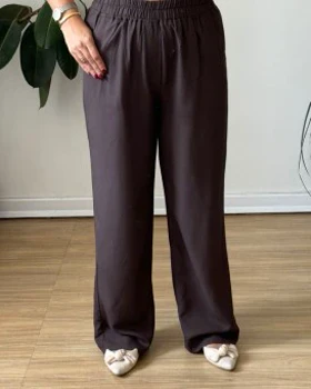 شلوار بگ لینن اسلپ