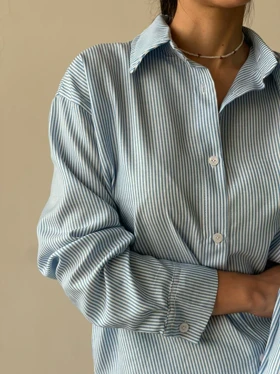 شومیز راه راه کد 500473