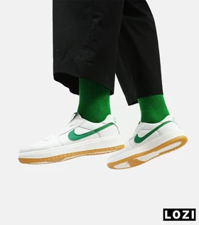 کفش کتانی مردانه سفید سبز نایک NIKE SB