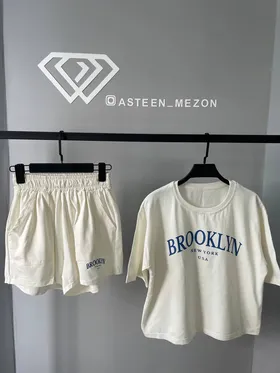 ست تیشرت شلوارک(brooklyn)
