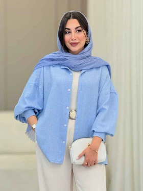 مانتو پشت دکمه هیلدا