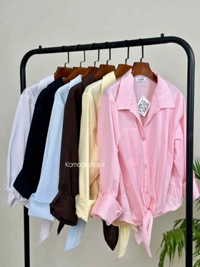 شومیز گره‌ای زنانه اسلپ سروین
