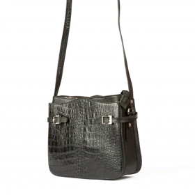 کیف دوشی سگک دار چرم طبیعی