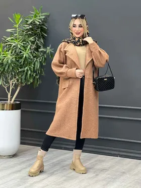 پالتو بوکله یقه انگلیسی