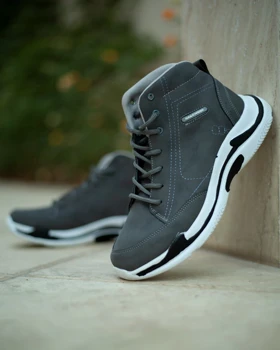 کفش ساق‌دار Balenciaga مدل Hoka (طوسی)