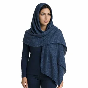 شال طرح سایه دار زنانه - 39251306