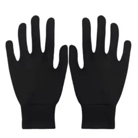 دستکش طاها طب مدل ضد حساسیت مچ دار رنگ مشکی کد5291