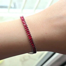 دستبند تنیسی ، باگتی اناری