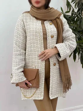 کت شنل مغزی دوزی