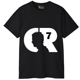 تیشرت آستین کوتاه مردانه پاد آفرین مدل فوتبالی رونالدو کد CR7 424