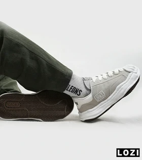 کفش کتانی مردانه طوسی ADIDAS BLAKEY LOW SNEAKER
