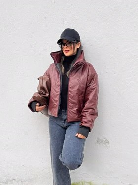 کاپشن چرم تیلور Teylor