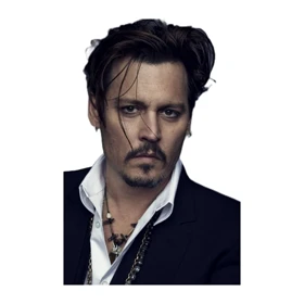 استیکر پارچه و لباس پاد آفرین مدل بازیگر جانی دپ Johnny Depp کد 3180