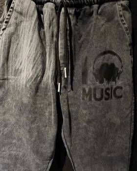 شلوار اسلش ILOVE MUSIC