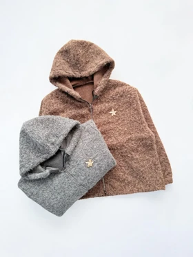 سویشرت پشمی کلاهدار